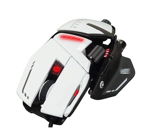 MAD CATZ R.A.T. 8+ Blanche - Souris PC MAD CATZ - grosbill.com - 1