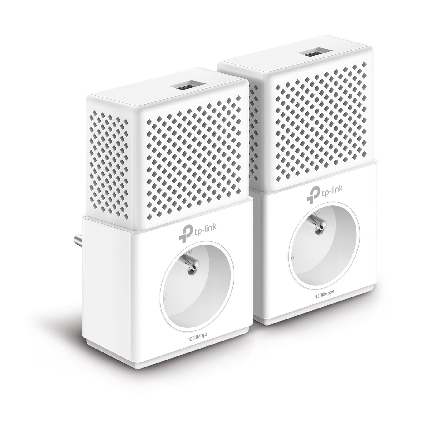 TP-Link TL-PA7010P KIT (1000Mb) avec prise - Pack de 2 - Adaptateur CPL - 0