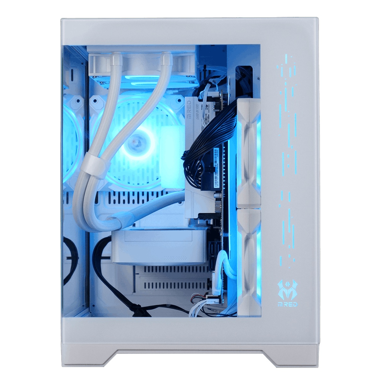 Grosbill MINI WHITE  - R5-7500F/5060Ti-8Go/32Go/1To (PCG-10603167) - Achat / Vente PC Fixe sur grosbill.com - 3