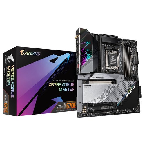 Gigabyte X670E AORUS MASTER E-ATX  - Carte mère Gigabyte - 0