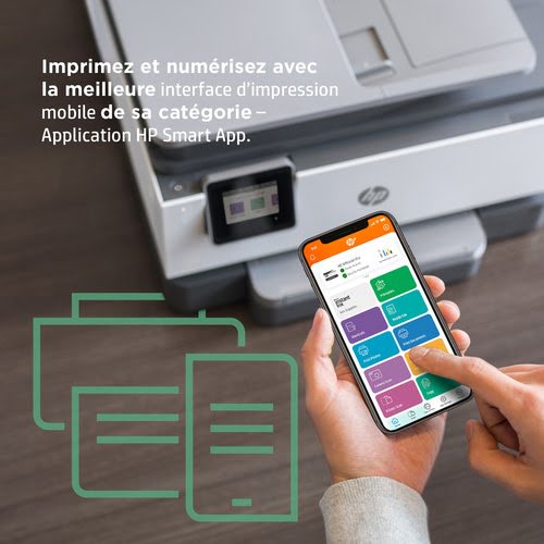 OFFICEJET PRO 9010E ALL-IN-ONE (257G4B#629) - Achat / Vente sur grosbill.com - 8