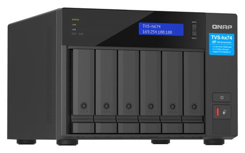6bay QuTS hero NAS Intel C i3-12100 4c - Achat / Vente sur grosbill.com - 3