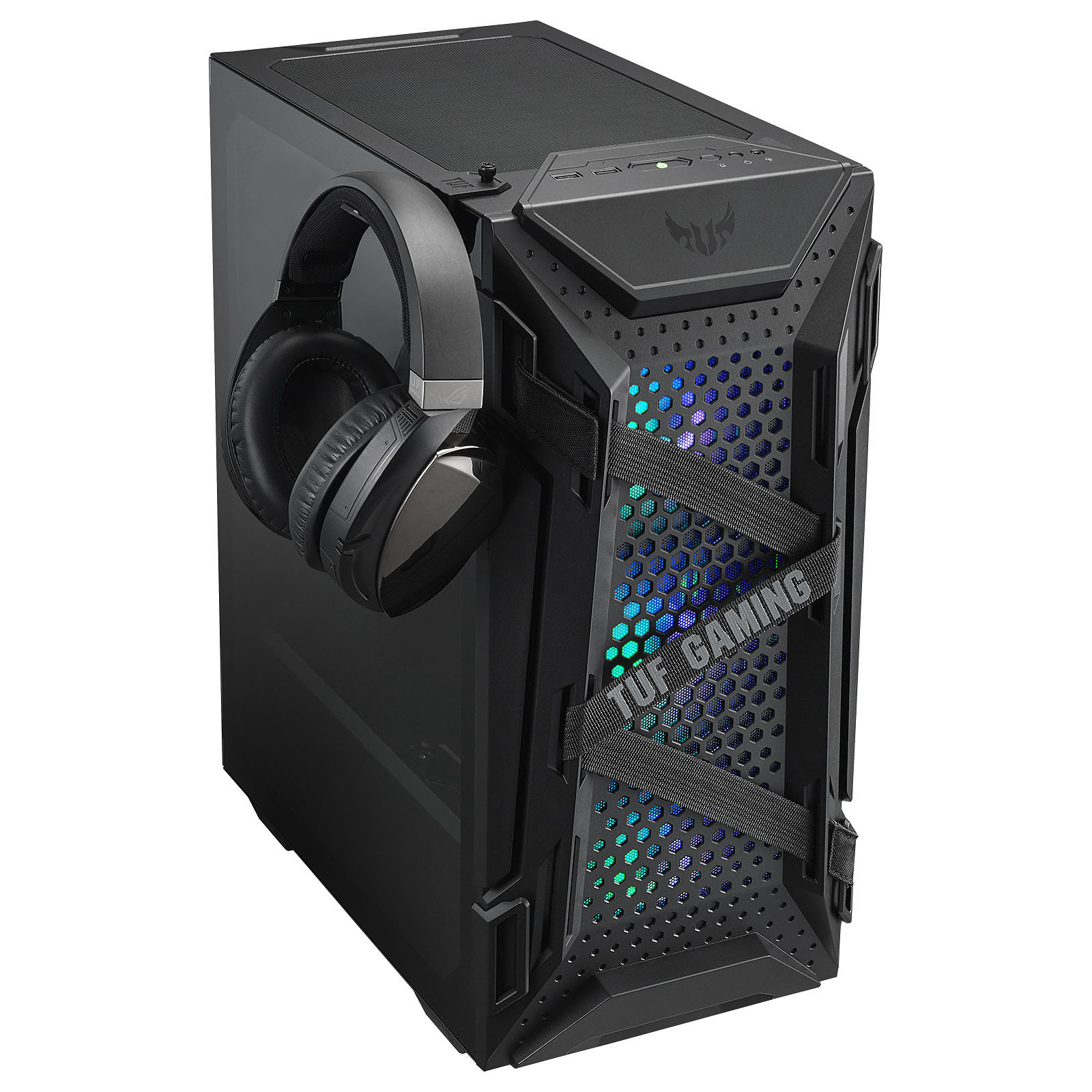 Asus TUF Gaming GT301 Noir - Boîtier PC Asus - grosbill.com - 1