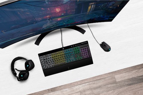 K55 RGB Pro + Harpoon RGB Pro Gaming Noir - Achat / Vente sur grosbill.com - 2