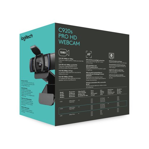 Logitech C920S PRO HD - Webcam - grosbill.com - 9