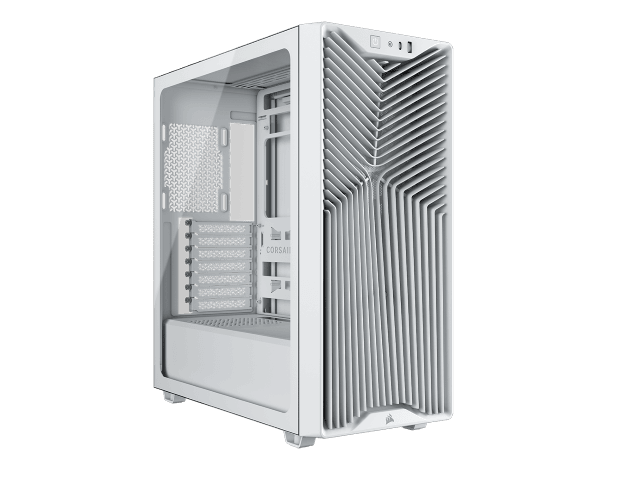 Boîtier PC Corsair 3200D RS Blanc - MT/Sans Alim/ATX Grosbill