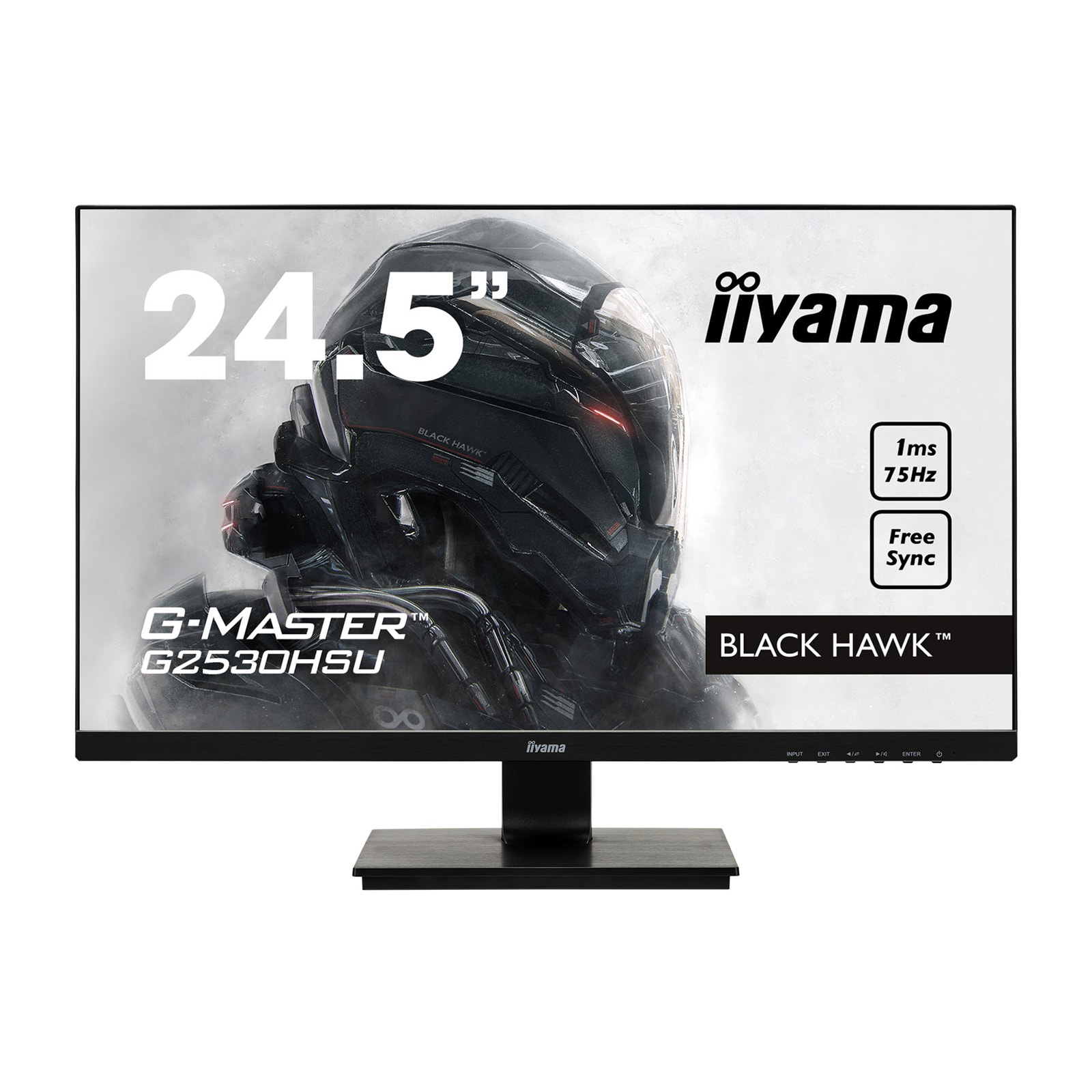 Iiyama 25 pouces  G2530HSU-B1 - Ecran PC Iiyama - grosbill.com - 0