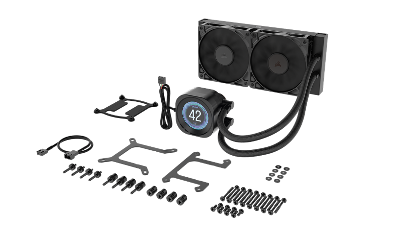 Corsair NAUTILUS 240 RS LCD - 240mm - Noir - Watercooling Corsair - 4