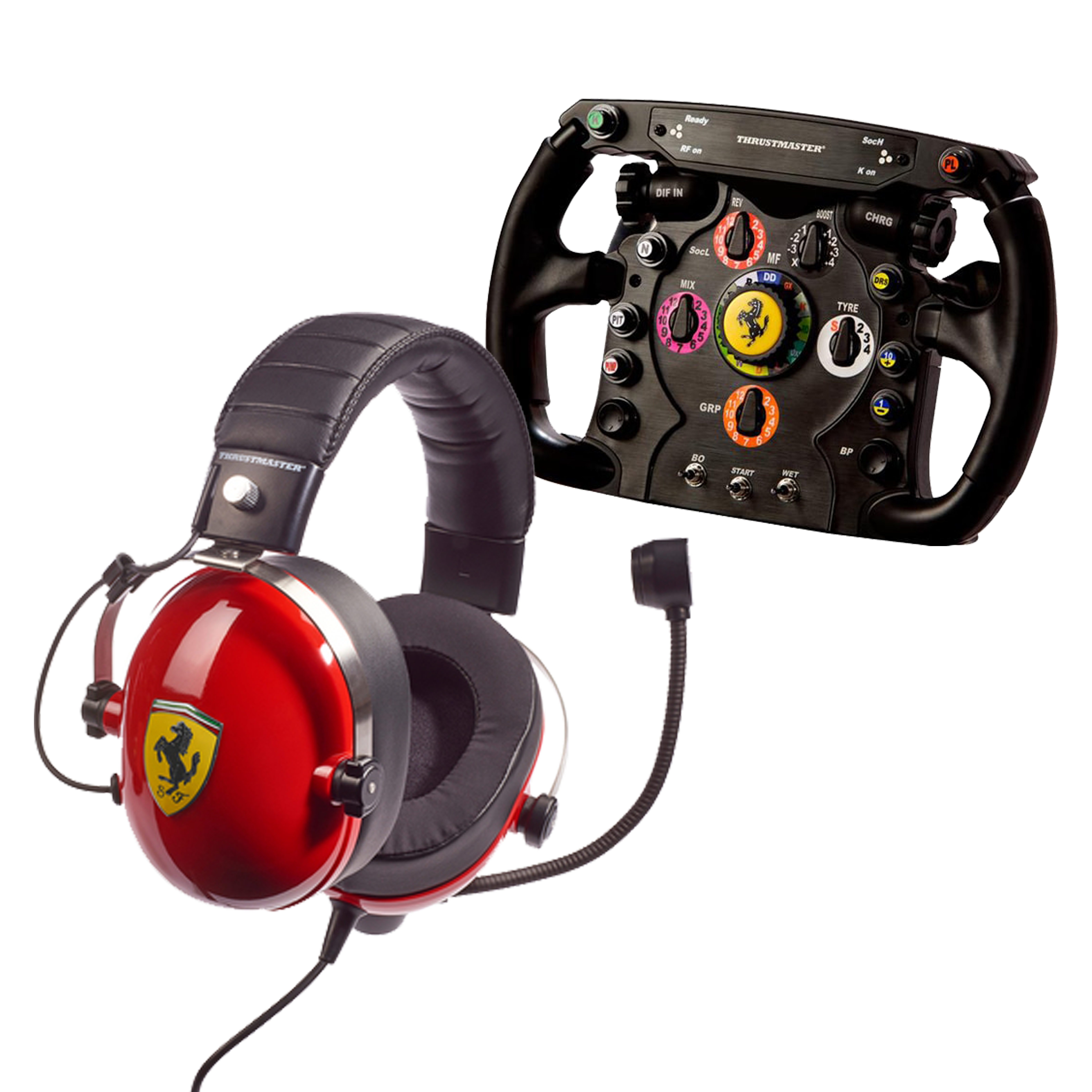 ThrustMaster Scuderia Pack (4060197 / 4160571) - Achat / Vente Pack Simracing sur grosbill.com - 0
