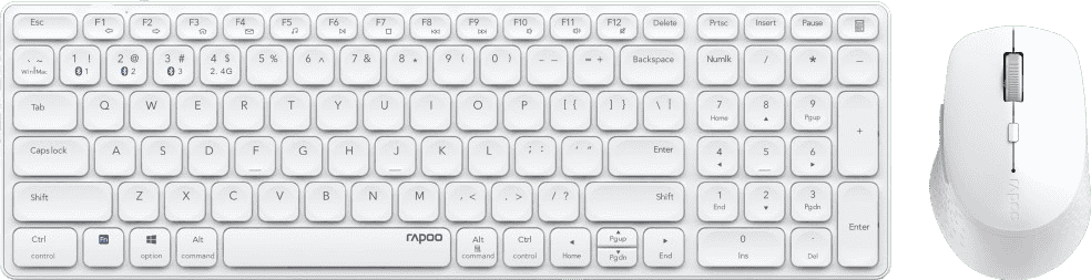 Rapoo 9700M - Pack Clavier/Souris - grosbill.com - 0
