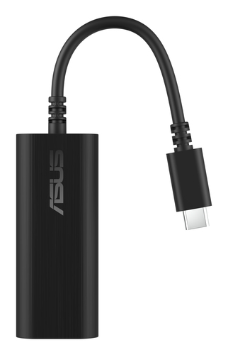 Adaptateur USB-C vers RJ45 - 0.1m - Noir - Connectique réseau - 1