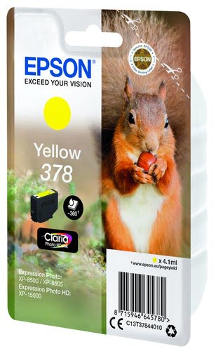 Epson - Jaune - C13T37844010 - Achat / Vente Consommable imprimante sur grosbill.com - 2