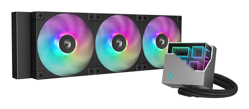 Deepcool CG530 4F Noir + Watercooling LT360 ARGB Noir - Boîtier PC - 6