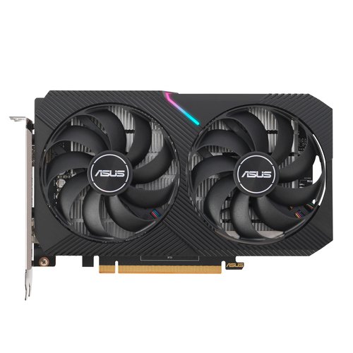 Asus ASUS DUAL-RX6400-4GB Dual AMD Radeon RX 6400 4Go GDDR6 PCIe 4.0 1xDP 1.4a 1xHDMI 2.1