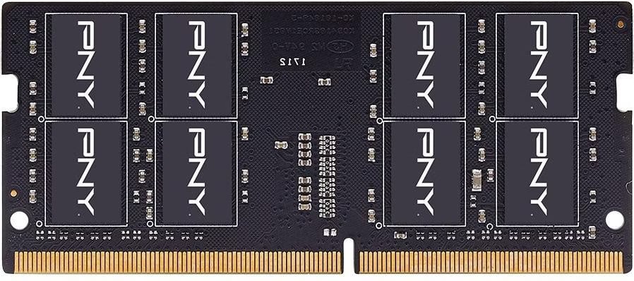 PNY SODIMM DDR4 16GB 3200MHZ MN16GSD43200-SI-BULK - Mémoire PC portable - 0