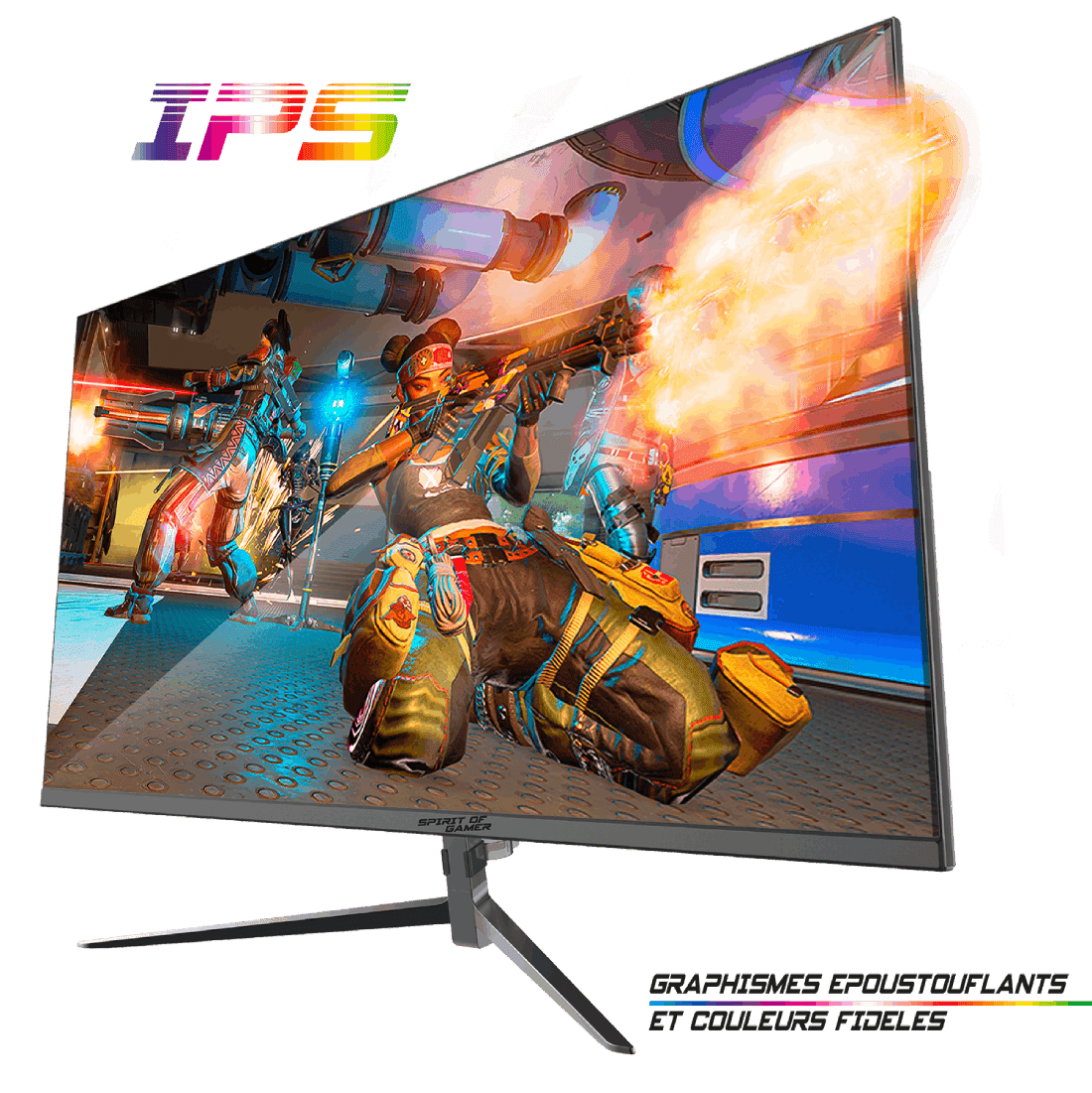 Spirit Of Gamer 24 pouces  SOG-E24I165 - Ecran PC Spirit Of Gamer - 1
