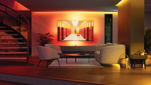 Nanoleaf Kit 4D TV Screen Mirror + Bande Led - Jusqu'à 85" (NF082K02-52LS) - Achat / Vente Objet connecté / Domotique sur grosbill.com - 16