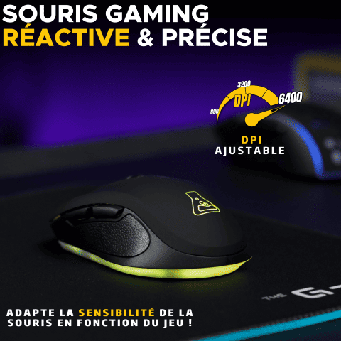 The G-LAB KULT KRYPTON - Souris PC The G-LAB - grosbill.com - 4