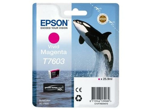 Epson Ink/T7603 Viv Magenta - Achat / Vente Consommable imprimante sur grosbill.com - 0