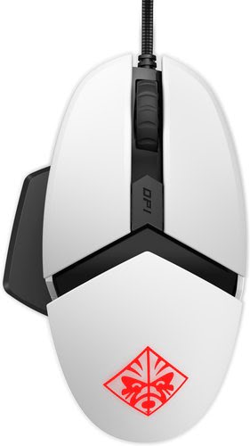 HP HP OMEN Reactor white Mouse