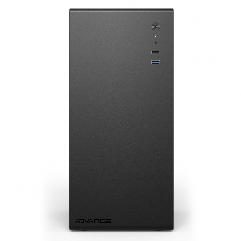 Advance Optima Noir Noir - Boîtier PC Advance - grosbill.com - 1