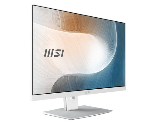 MSI Modern 23.8" FHD/i5-1135G7/8Go/256Go/W10P Blanc - All-In-One PC/MAC - 3