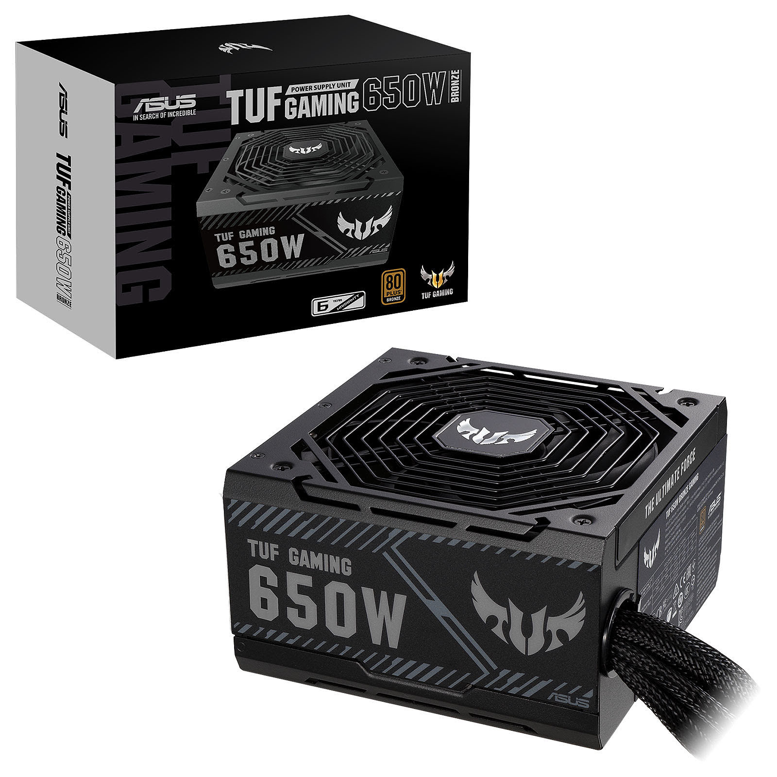 Alimentation AZZA 650W PSU 80 Plus Bronze