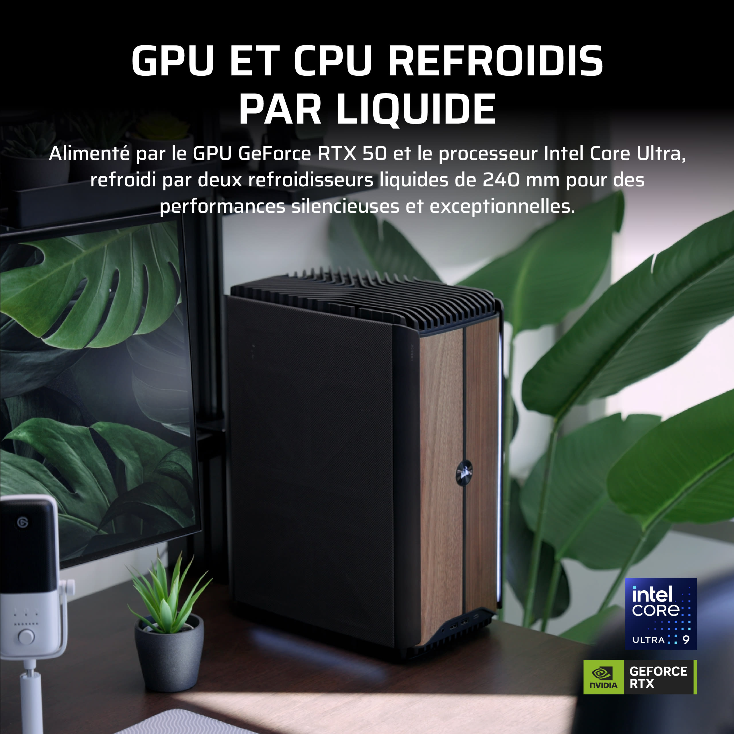 Corsair ONE R7 9800X3D/5080/32Go/2To/Wifi7/BT/Rj45 5G/W11 - Barebone et Mini-PC - 3