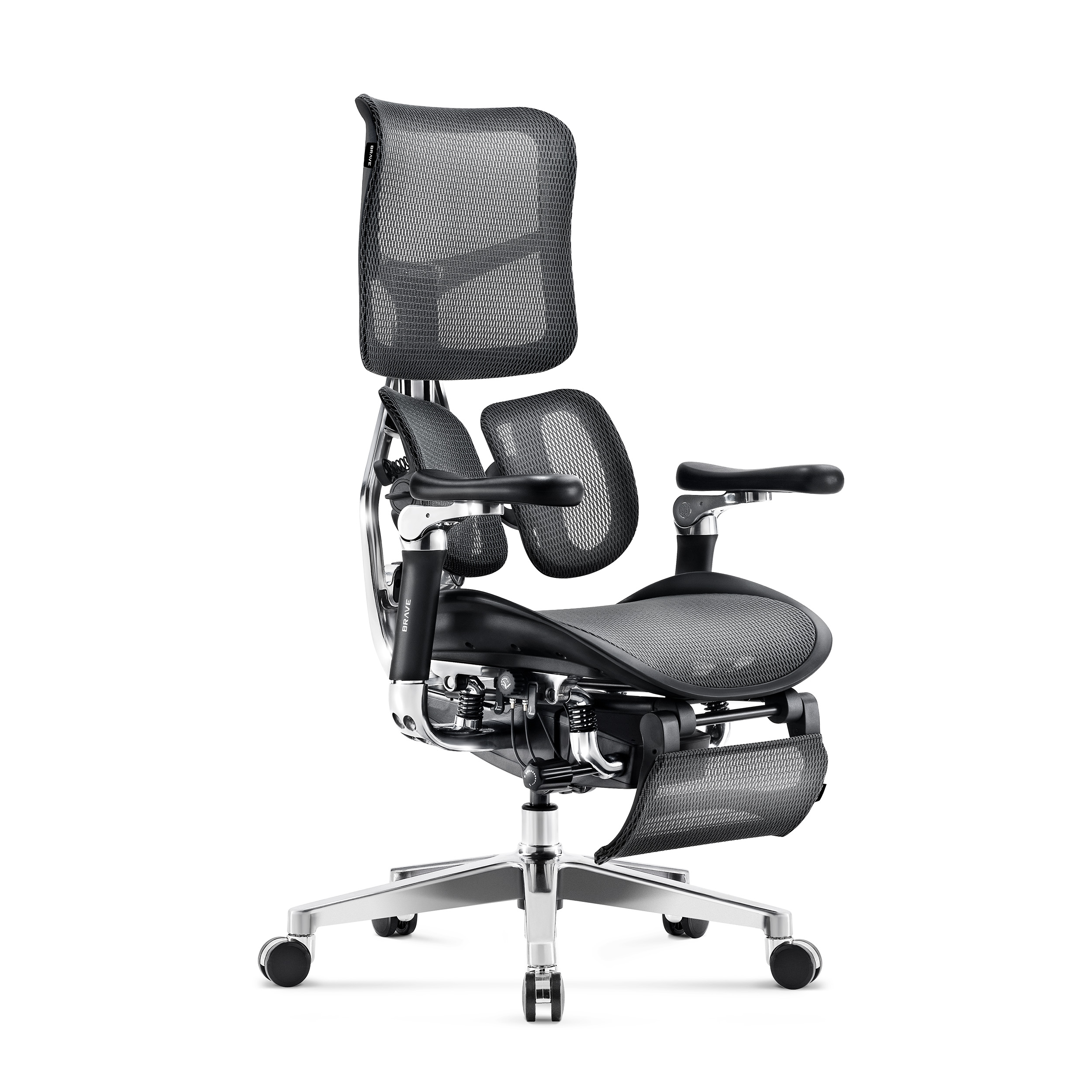 Diablo Chairs  V-KINETIC Gris - Siège PC Gamer - grosbill.com - 2