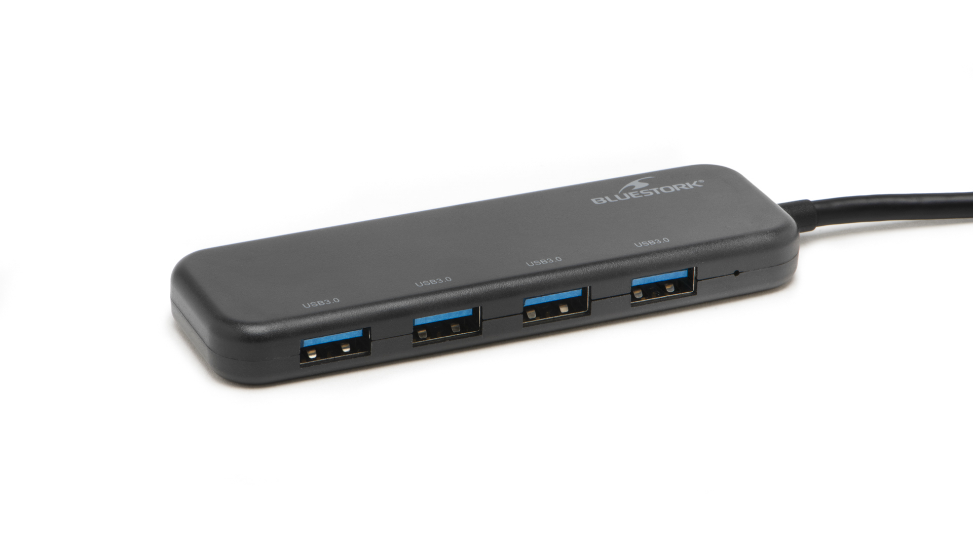 HUB USB-A/USB-C/4 ports USB/Noir - Bluestork - 2