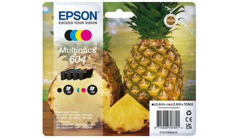 Epson Ink/604 Pineapple CMYK