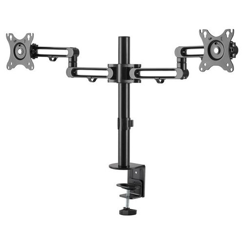 Monitor Arm - Dual Display - Dual Swivel - Achat / Vente sur grosbill.com - 0