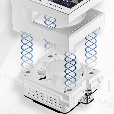 Thermalright Stream Vision 360 - 360mm - Blanc - Watercooling - 5