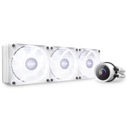 image produit NZXT Kraken Blanc RGB 360mm Grosbill