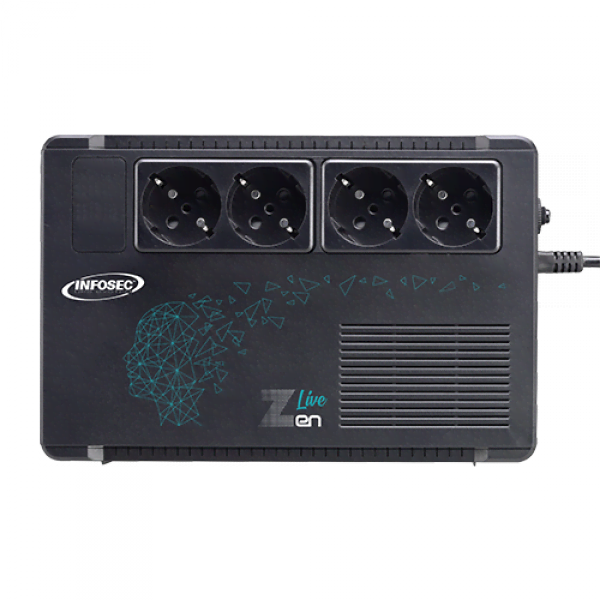 ZEN LIVE 500VA - 4 prises - Onduleur Infosec - grosbill.com - 3