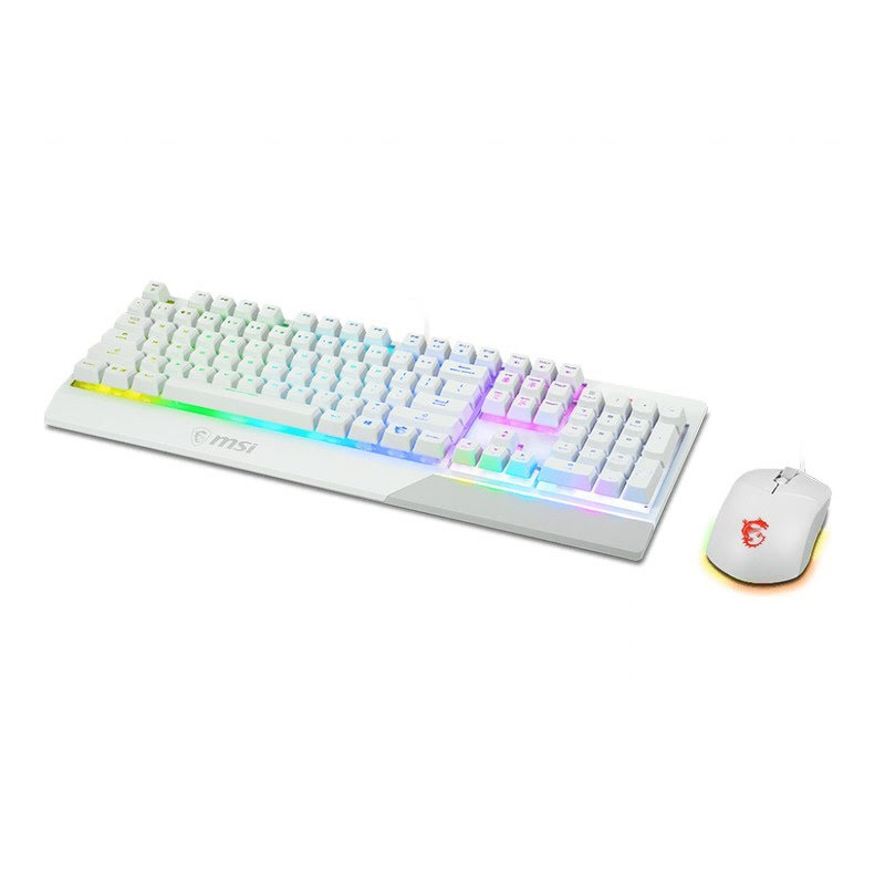 MSI Vigor GK30 COMBO WHITE - Pack Clavier/Souris - grosbill.com - 1