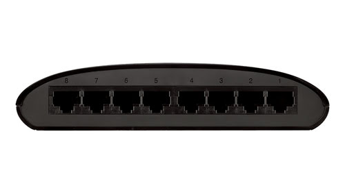 Switch D-Link 8 Ports 10/100Mbps DES-1008D - grosbill.com - 2