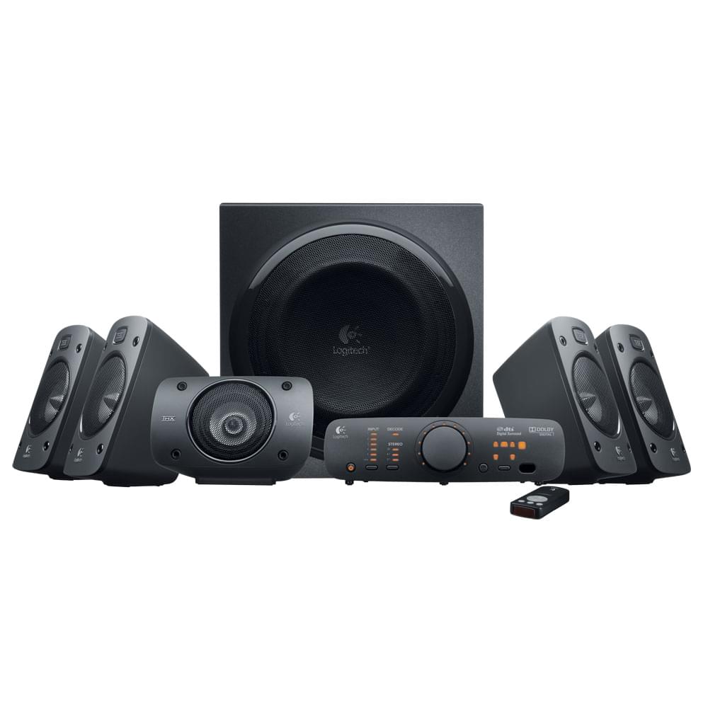 Logitech Z906 Noir - Enceinte PC Logitech - grosbill.com - 0