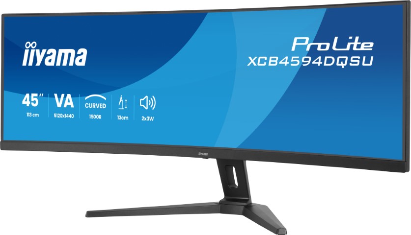Iiyama 45 pouces  XCB4594DQSU-B1 - Ecran PC Iiyama - grosbill.com - 2