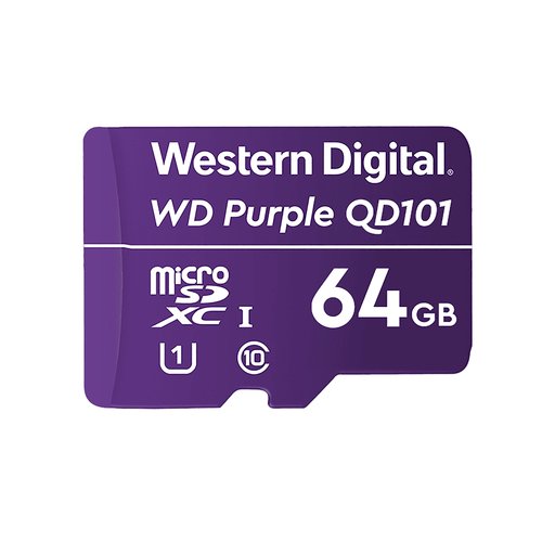 MicroSD Purple 64GB - Achat / Vente sur grosbill.com - 0