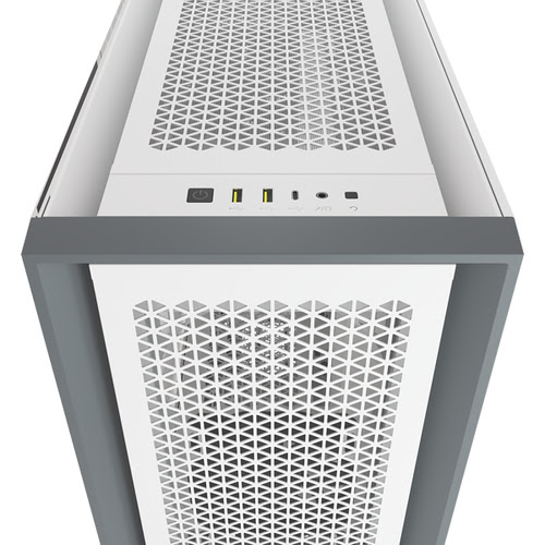 Corsair MT/Sans Alim/ATX Blanc - Boîtier PC Corsair - grosbill.com - 5