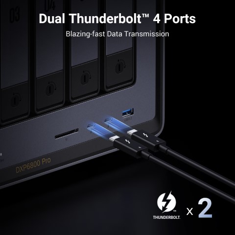 UGREEN DXP6800 Pro - 6 Baies  - Serveur NAS UGREEN - grosbill.com - 2