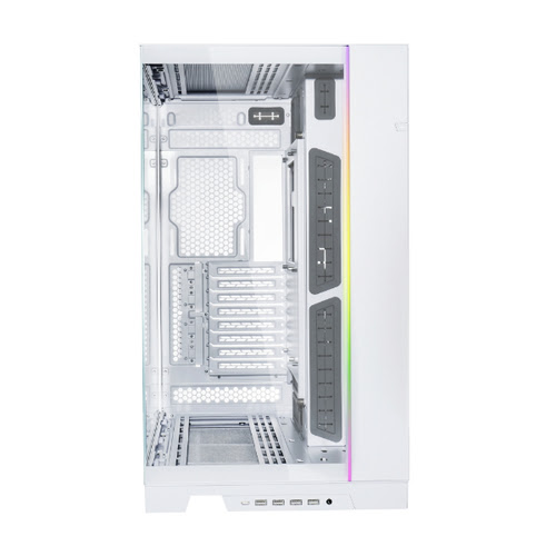 O11 Dynamic XL certifié ROG Tour Midi - Blanc - Verre trempé