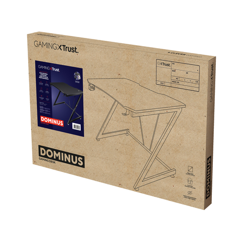 Trust DOMINUS GXT 711X - Noir (24503) - Achat / Vente Bureau sur grosbill.com - 6