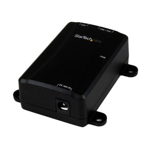 StarTech 1-Port Gigabit Midspan - PoE+Injector