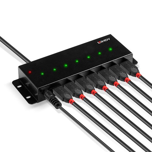 LINDY USB 2.0 Metall Hub 7 Port - Achat / Vente sur grosbill.com - 4