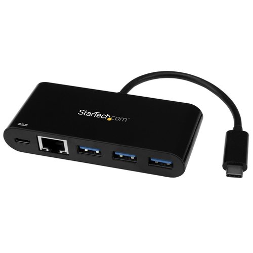 Adapter Hub USB C to Ethernet 3 Port - Achat / Vente sur grosbill.com - 0