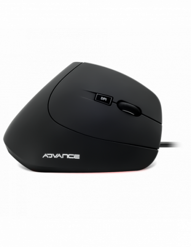 Advance Vertical Plus Black - Souris PC Advance - grosbill.com - 1