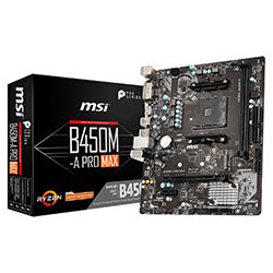 MSI B450M-A PRO MAX - B450/AM4/mATX