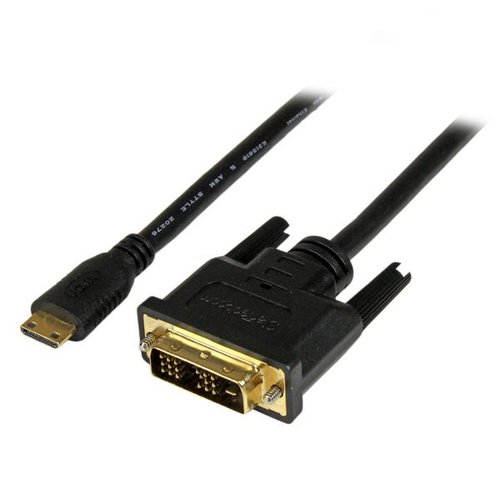 StarTech 1m Mini HDMI to DVI-D Cable - M/M